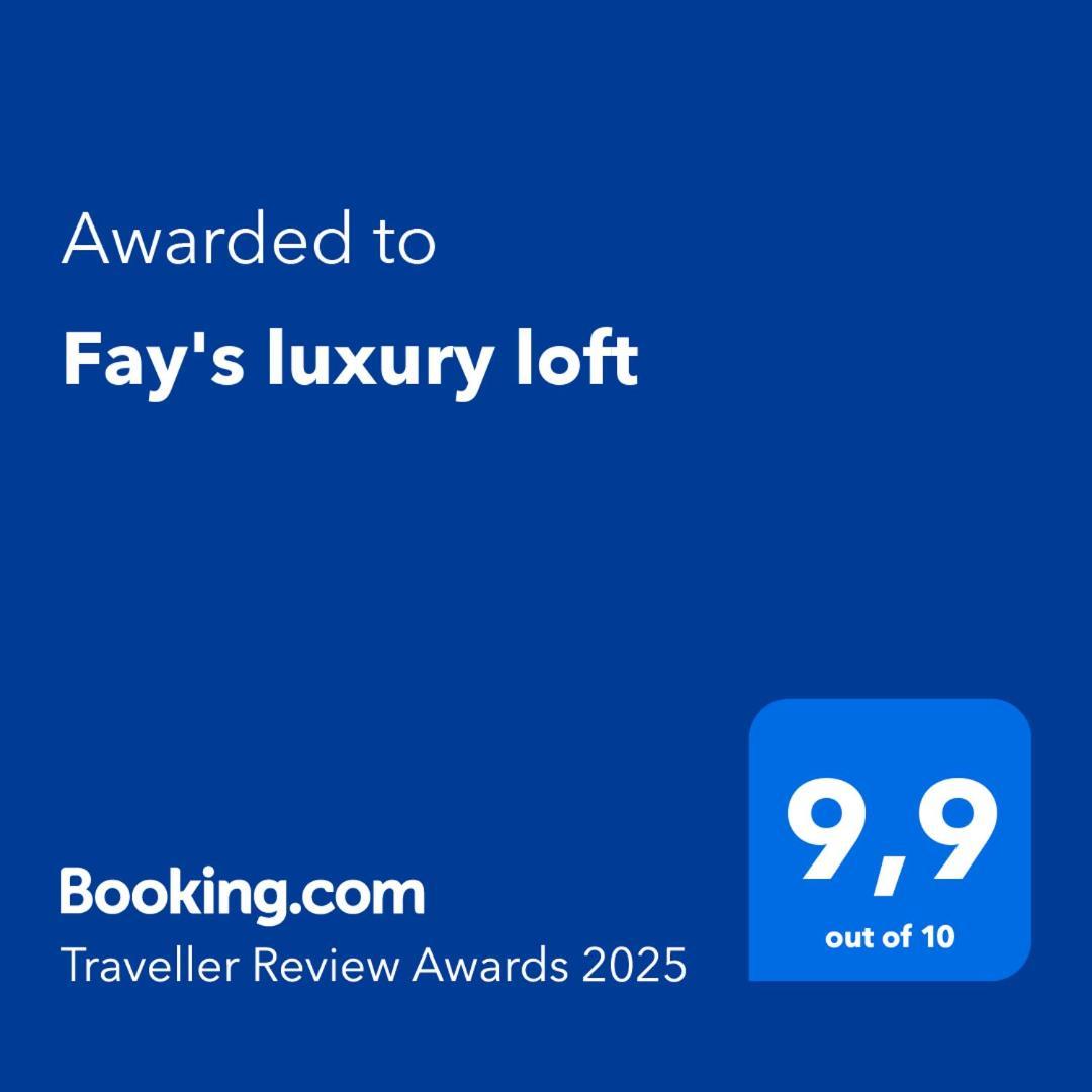 Apartmán Fay'S Luxury Loft Volos Exteriér fotografie
